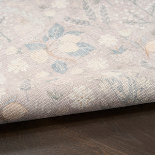 The Rug Corner Nourison Home Botanical Washables BOT04 GRYMT Area Rugs  