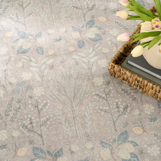 The Rug Corner Nourison Home Botanical Washables BOT04 GRYMT Area Rugs  