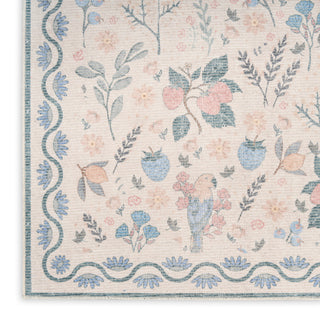The Rug Corner Nourison Home Botanical Washables BOT04 IVMTC Area Rugs  