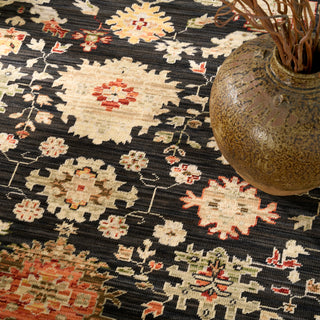 The Rug Corner Nourison Home Nourison Home - Antique Bloom Black Area Rug ANB01  