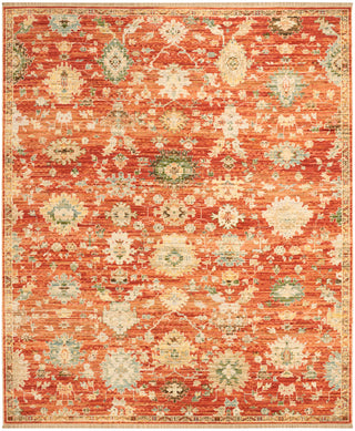 The Rug Corner Nourison Home Antique Bloom ANB01 BRICK Area Rugs  