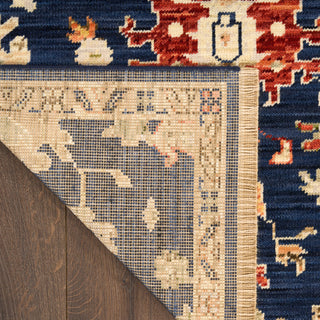 The Rug Corner Nourison Home Antique Bloom ANB01 NAVY Area Rugs  