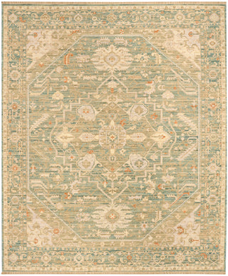 The Rug Corner Nourison Home Antique Bloom ANB03 TEAL Area Rugs  