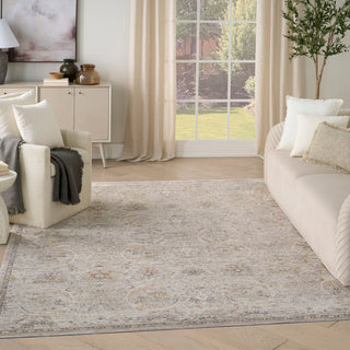 The Rug Corner Nourison Home Antique Fusion ANF03 LTGRY Area Rugs  