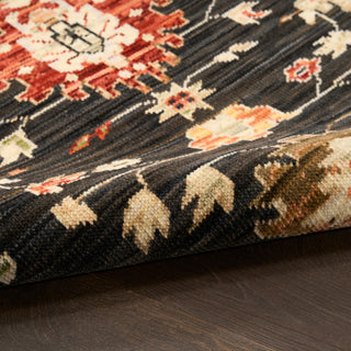 The Rug Corner Nourison Home Nourison Home - Antique Bloom Black Area Rug ANB01  
