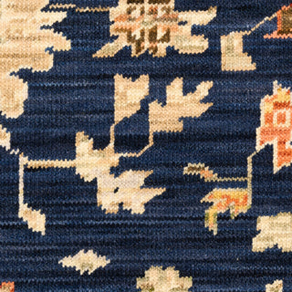 The Rug Corner Nourison Home Antique Bloom ANB01 NAVY Area Rugs  