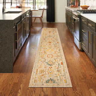 The Rug Corner Nourison Home Nourison Home - Antique Bloom Taupe/Multi Area Rug ANB02  