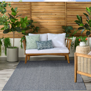 The Rug Corner Nourison Home Tulum TLM01 DENIM Area Rugs  