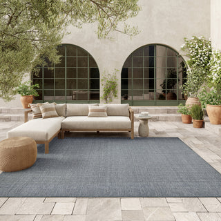 The Rug Corner Nourison Home Tulum TLM01 DENIM Area Rugs  