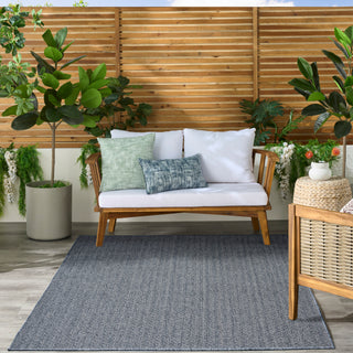 The Rug Corner Nourison Home Nourison Home - Tulum Denim Area Rug TLM02  