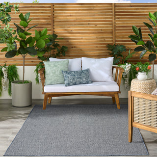 The Rug Corner Nourison Home Tulum TLM03 DENIM Area Rugs  
