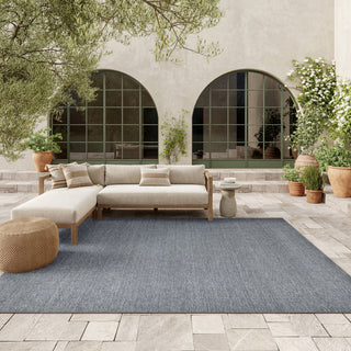 The Rug Corner Nourison Home Tulum TLM03 DENIM Area Rugs  