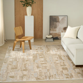 The Rug Corner Calvin Klein Calvin Klein Drift - Beige/Grey Area Rug DRF04  