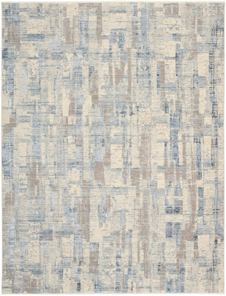 The Rug Corner Calvin Klein Calvin Klein Drift - Blue/Beige Area Rug DRF04  