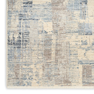 The Rug Corner Calvin Klein Calvin Klein Drift - Blue/Beige Area Rug DRF04  