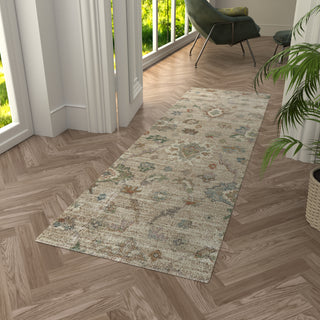 Dartmouth Transitional Abstract - Tan/Brown/Blue