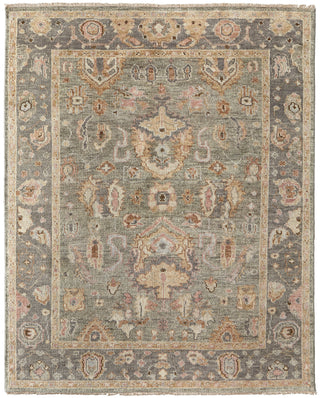Carrington Traditional Oriental - Gray/Gold/Pink