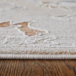 The Rug Corner Feizy Pasha Transitional Floral & Botanical - Ivory/Blue/Gold  