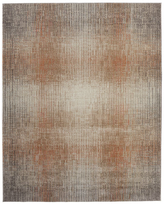 Eden Modern Abstract - Ivory/Taupe/Pink