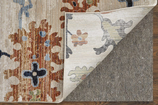 Melrose Transitional Floral & Botanical - Ivory/Red/Blue