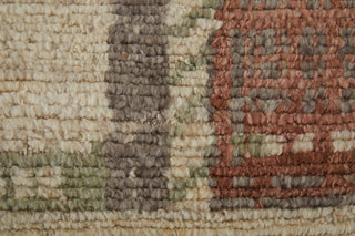 The Rug Corner Feizy Kasbah Modern Abstract - Tan/Red/Green  