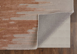 Anya Transitional Abstract - Red/Brown/Orange