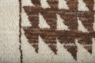 The Rug Corner Feizy Agape Modern Abstract - Ivory/Brown  