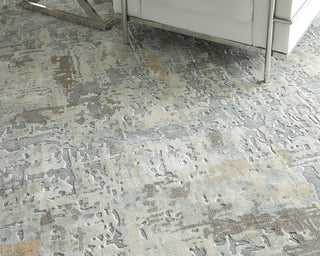 Braden Modern Abstract - Blue/Gray/Brown