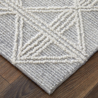 Corwin Modern Geometric - Gray/Ivory