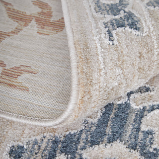 The Rug Corner Feizy Pasha Transitional Floral & Botanical - Ivory/Blue/Gold  