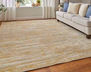 Eastfield Modern Abstract - Yellow/Ivory/Gold