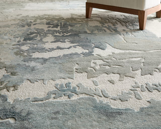 lifestyle The Rug Corner Feizy Kendall Modern Abstract - Ivory/Blue/Gray  Kendall Modern Abstract - Ivory/Blue/Gray