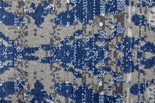 Gaspar Modern Damask - Blue/Gray/Taupe