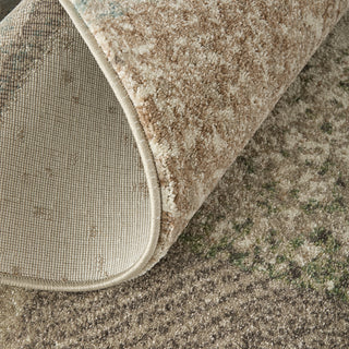 Eden Modern Color Block - Ivory/Blue/Green