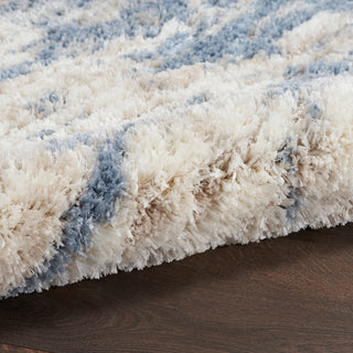 The Rug Corner Nourison Home Nourison Home - Dreamy Shag Light Blue/Grey Area Rug DRS10  