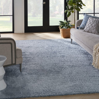 The Rug Corner Nourison Home Nourison Home - Dreamy Shag Light Blue Area Rug DRS05  