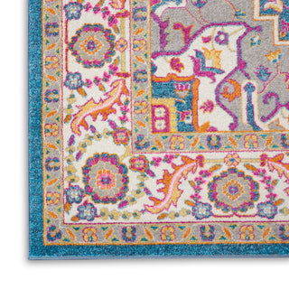 The Rug Corner Nourison Home Nourison Home - Passion Teal/Multi Area Rug PSN20  