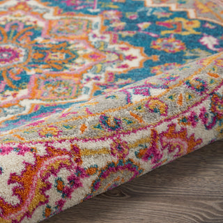 The Rug Corner Nourison Home Nourison Home - Passion Teal/Multi Area Rug PSN20  