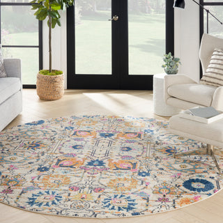 The Rug Corner Nourison Home Nourison Home - Passion Ivory/Multi-Color Area Rug PSN01  