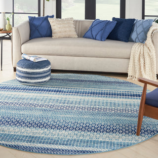 The Rug Corner Nourison Home Nourison Home - Passion Navy/Blue Area Rug PSN26  