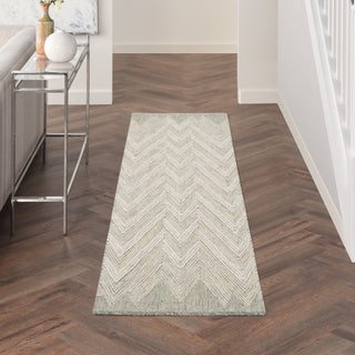 Nourison Home - Interlock Teal Area Rug ITL04
