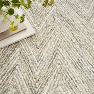Nourison Home - Interlock Teal Area Rug ITL04
