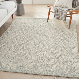 Nourison Home - Interlock Teal Area Rug ITL04
