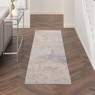 The Rug Corner Nourison Home Silk Shadows SHA20 SILVR Area Rugs  