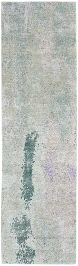 The Rug Corner Nourison Home Silk Shadows SHA22 BLUGN Area Rugs  