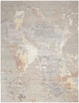 The Rug Corner Nourison Home Silk Shadows SHA20 SILVR Area Rugs  
