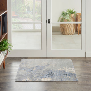 The Rug Corner Nourison Home Silk Shadows SHA21 BLUSK Area Rugs  