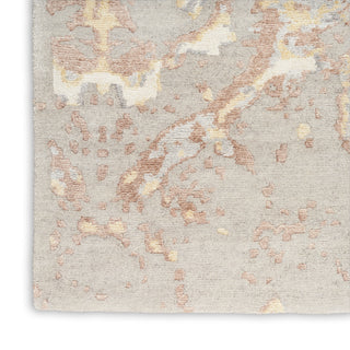 The Rug Corner Nourison Home Silk Shadows SHA20 SILVR Area Rugs  