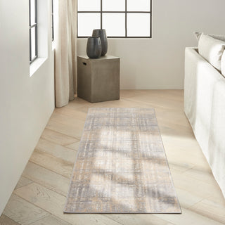 The Rug Corner Calvin Klein Calvin Klein Enchanting - Grey/Ivory Area Rug ECH05  