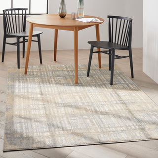 The Rug Corner Calvin Klein Calvin Klein Enchanting - Grey/Ivory Area Rug ECH05  
